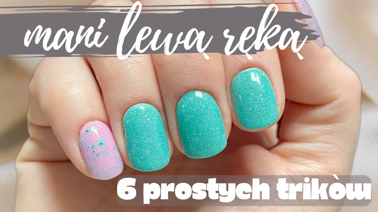 Jak zrobić mani lewą ręką - 6 prostych trików Manicure Tytanowy | Marisa z Pazurem