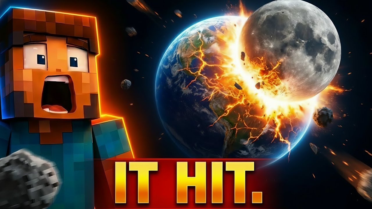 What If The Moon Actually Hit Earth?