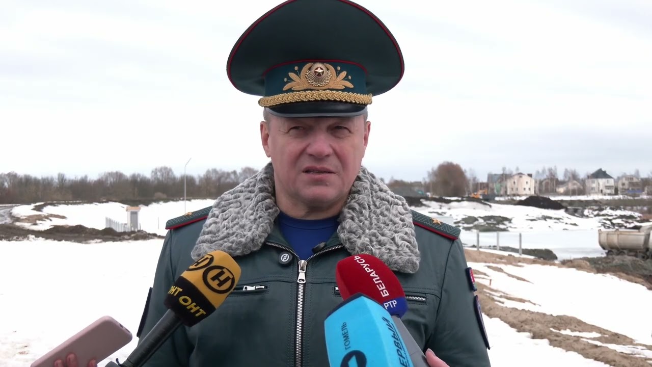 Министр по ЧС оценил готовность Гомельского региона к пропуску весеннего половодья