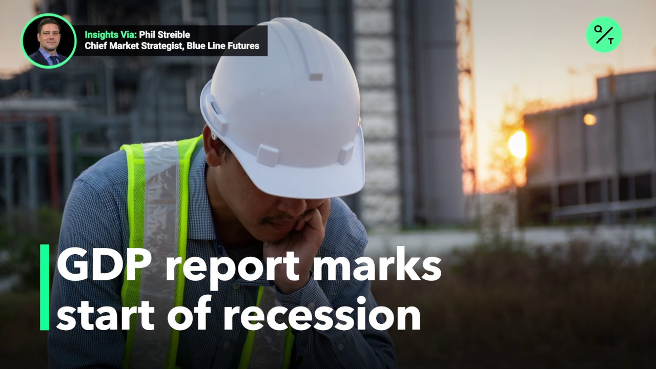 Q1 GDP data shows economy heading into recession