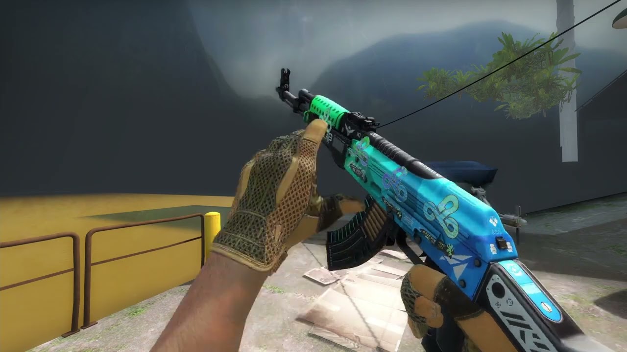 FN AK-47 Ice Coaled x4 Cloud9 (Holo) Antwerp 2022
