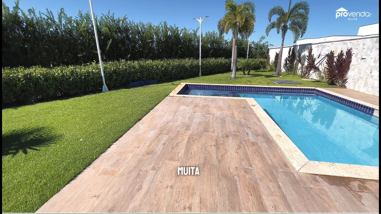 Casa com 1.343 m2 com muito área de lazer Condomínio do Lago
