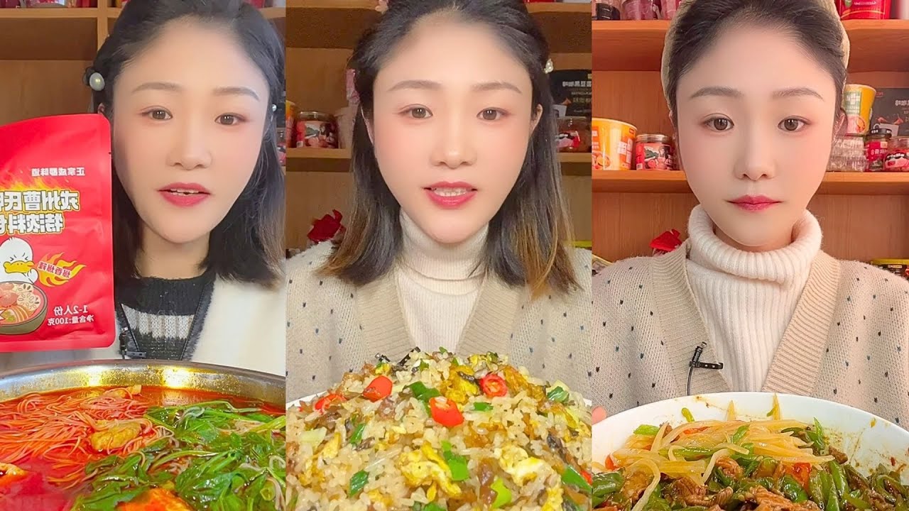 1 Hour ASMR Mukbang | Satisfying Eating Sounds for Sleep, Relaxation & Study #1034
