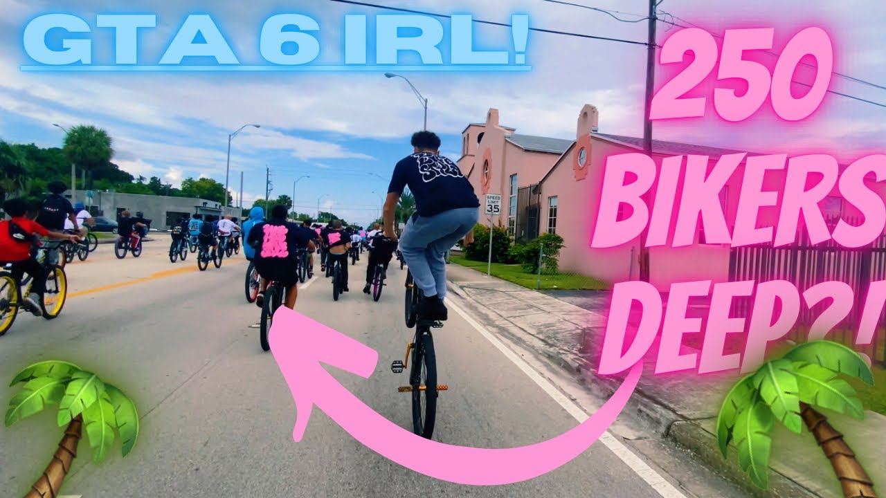 BIKELIFE TAKES OVER STREETS OF MIAMI! |  Collective Bikes Rideout Part 1