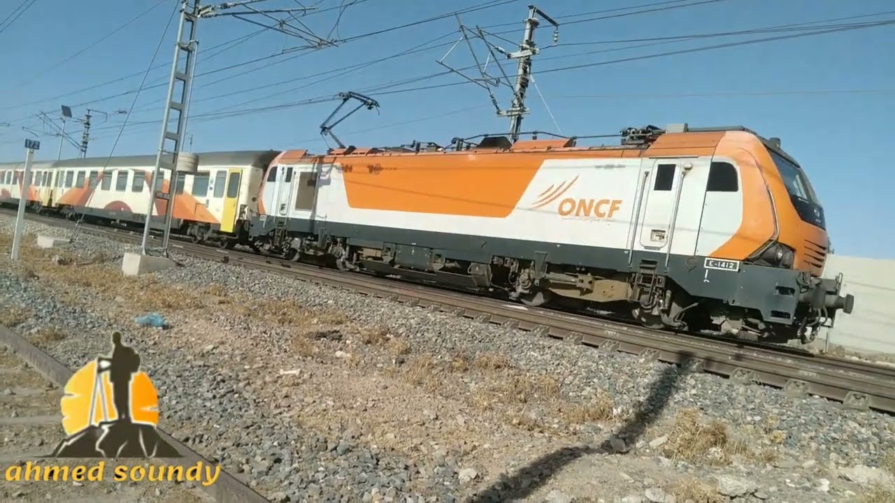 Locomotive-E-1412-محطة القطار ابن جرير