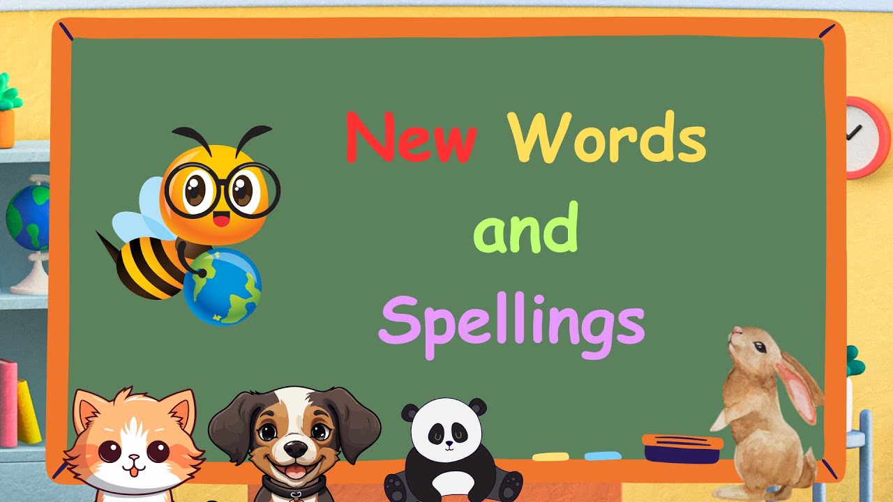 Learn to read | New words and spellings #alphabet #kidsvideo #english #cvc #learnenglish #newwords