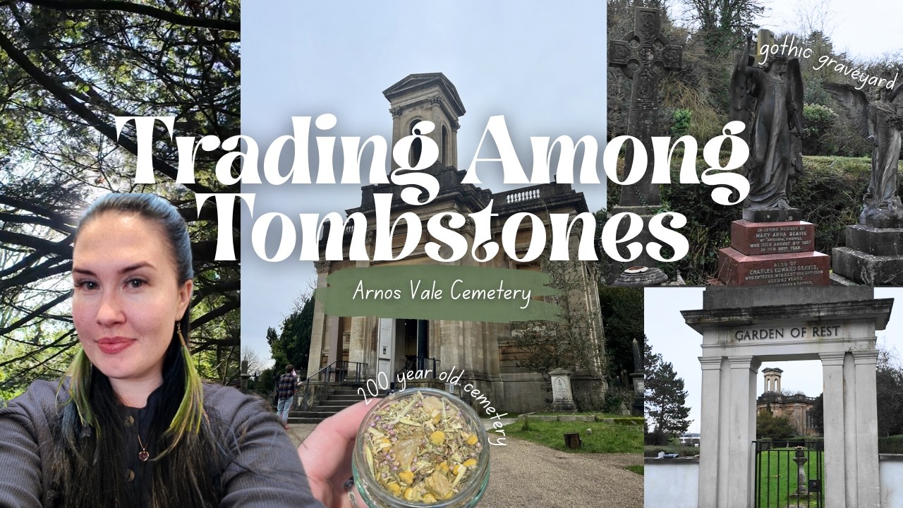 I traded at a 200-year old cemetery! ❤︎ Arnos Vale Market Day for Valentines + small biz ramblings