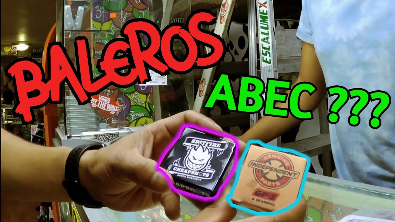 TIPOS DE BALEROS SKATE // QUE ES EL ABEC ? // ZARAPE SKATE SHOP