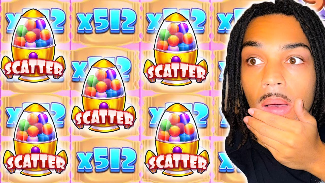 FINALLY! My FIRST 5 SCATTER BONUS On SUGAR RUSH 1000!