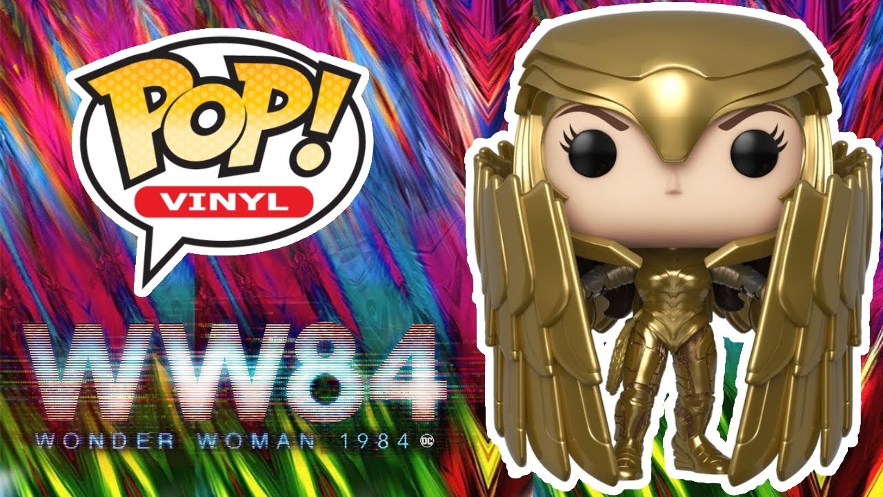 Funko Pop! WW84: Golden Armor Shield Wonder Woman Hot Topic Exclusive