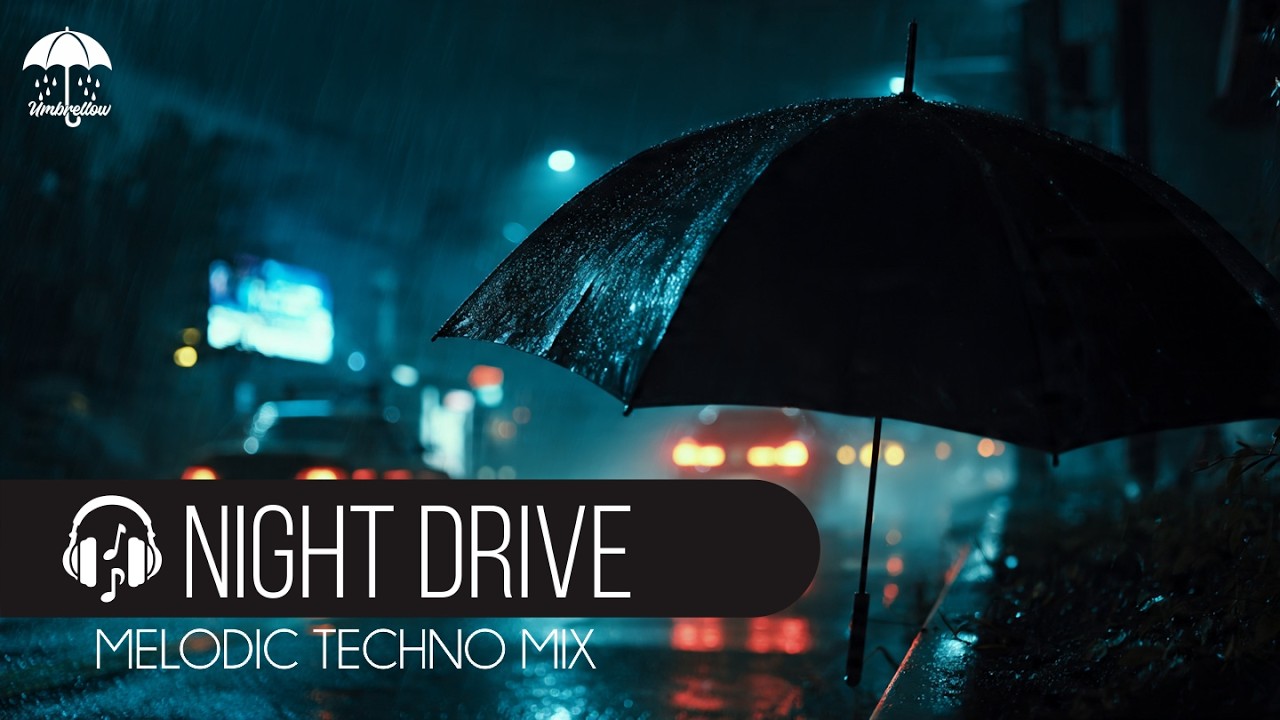 Melodic Techno Mix– Late Night Drive in the Rain 🌧 Tale Of Us, Adriatique, Colyn, Anyma, Mix 1