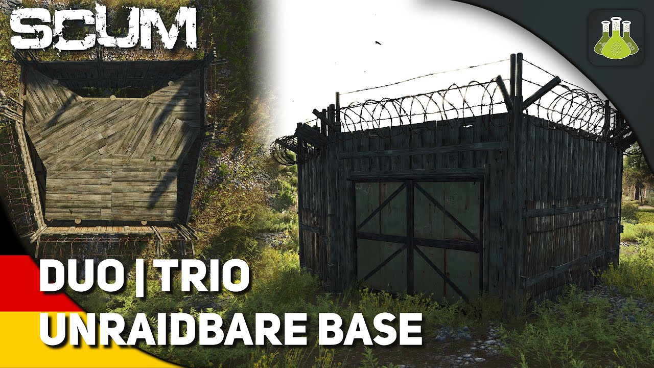 SCUM | Unraidbare Base | Kein Schl&ouml;sser Knacken | Deutsch | TryhardLab | 2023 | Scum Base Building