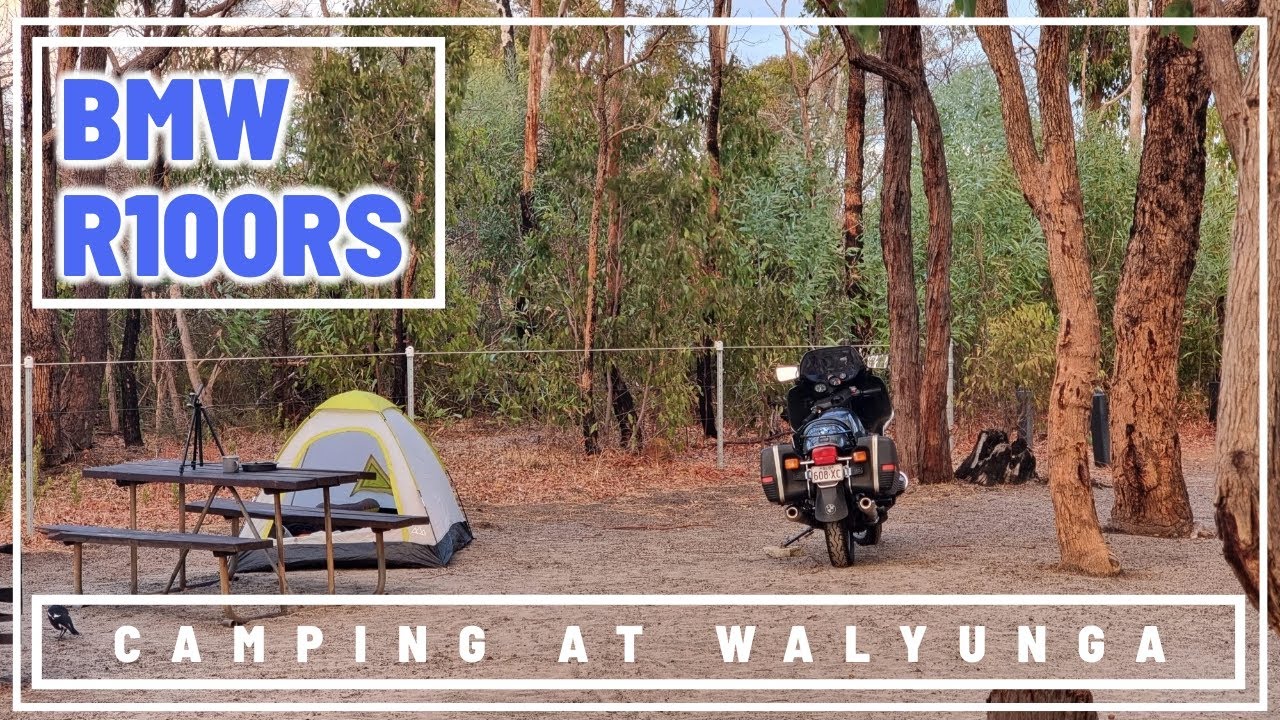 BMW R100RS - mid week camping trip #1