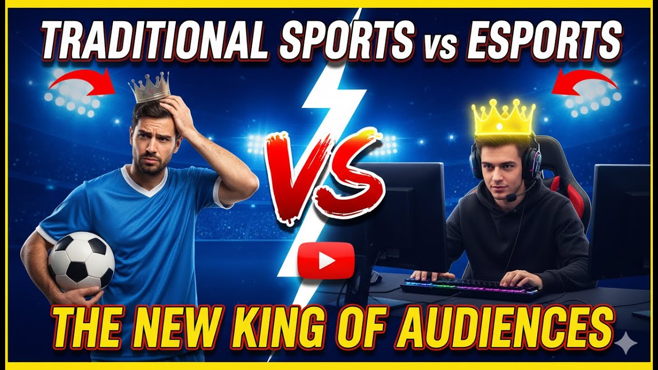 eSports vs Traditional Sports: The New King of Audiences0927