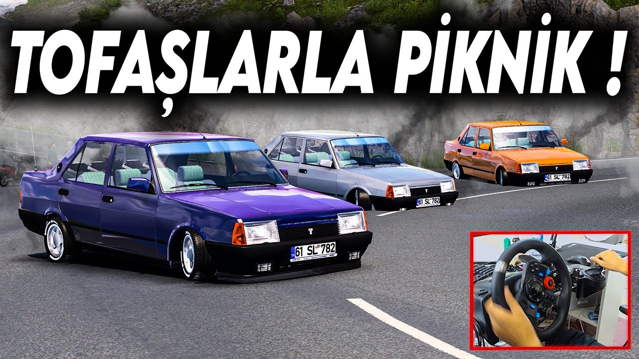 TOFAŞLARLA PİKNİK !!! YOLDA ÇOK EĞLENDİK !!! TOFAŞ DOĞAN ETS 2 MOD 1.50 [ Logitech G29 ]