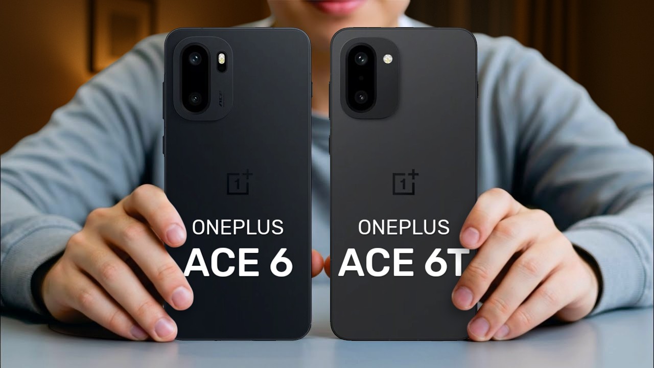 OnePlus Ace 6 Vs OnePlus Ace 6T  — Full Specs Comparison🔥