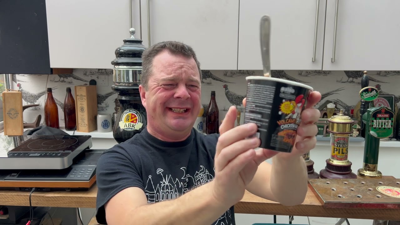 Paldo Crazy Hot Volcano Chicken Noodle Review , Paldo Volcano Chicken Noodle