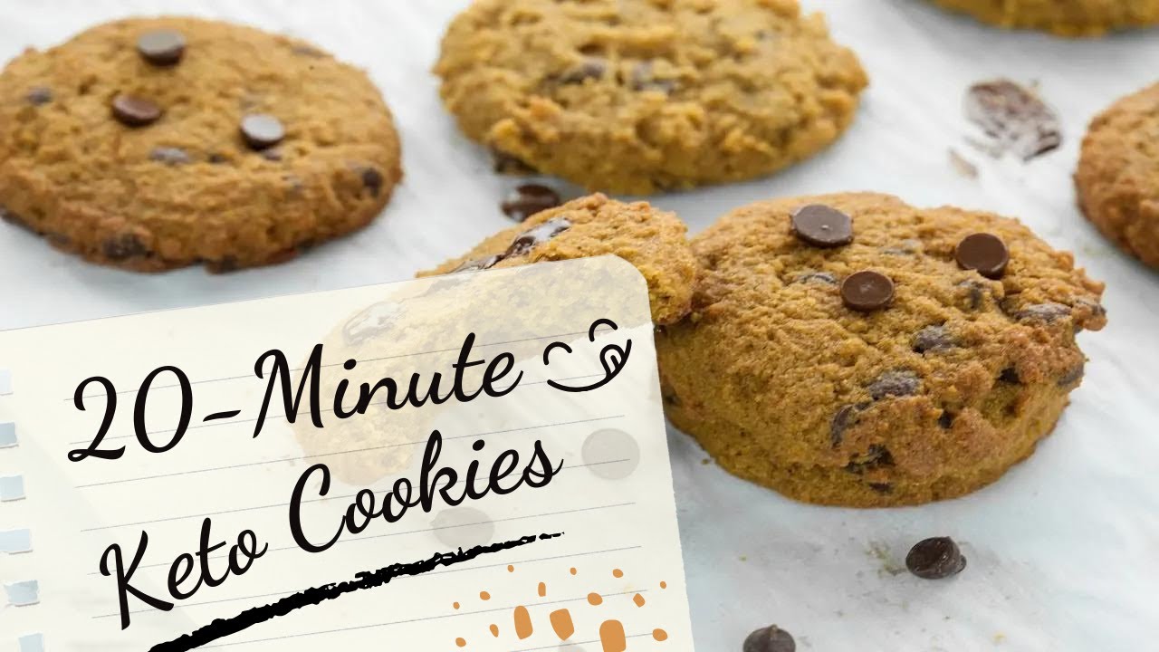 How to Make Keto Cookies with Coconut Flour - Make under 20 Minutes