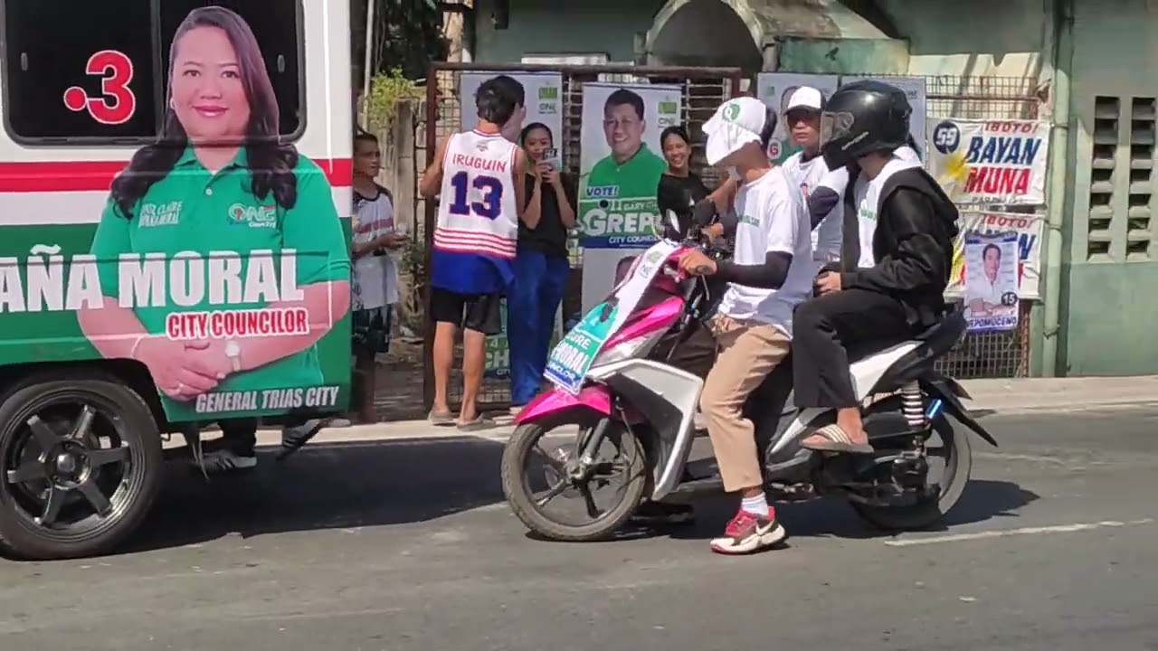 Team Gentri motorcade 💚💚💚
