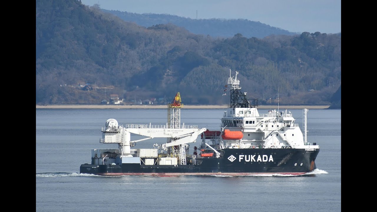 多目的作業船「POSEIDON 1」試運転　令和8年1月26日