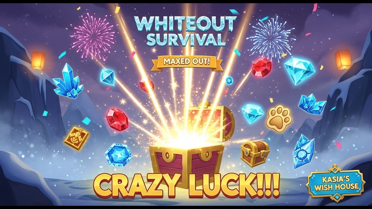 MAXING Kasia's Wish House!!! | CRAZY Luck! 😱😱😱 | [Whiteout Survival]
