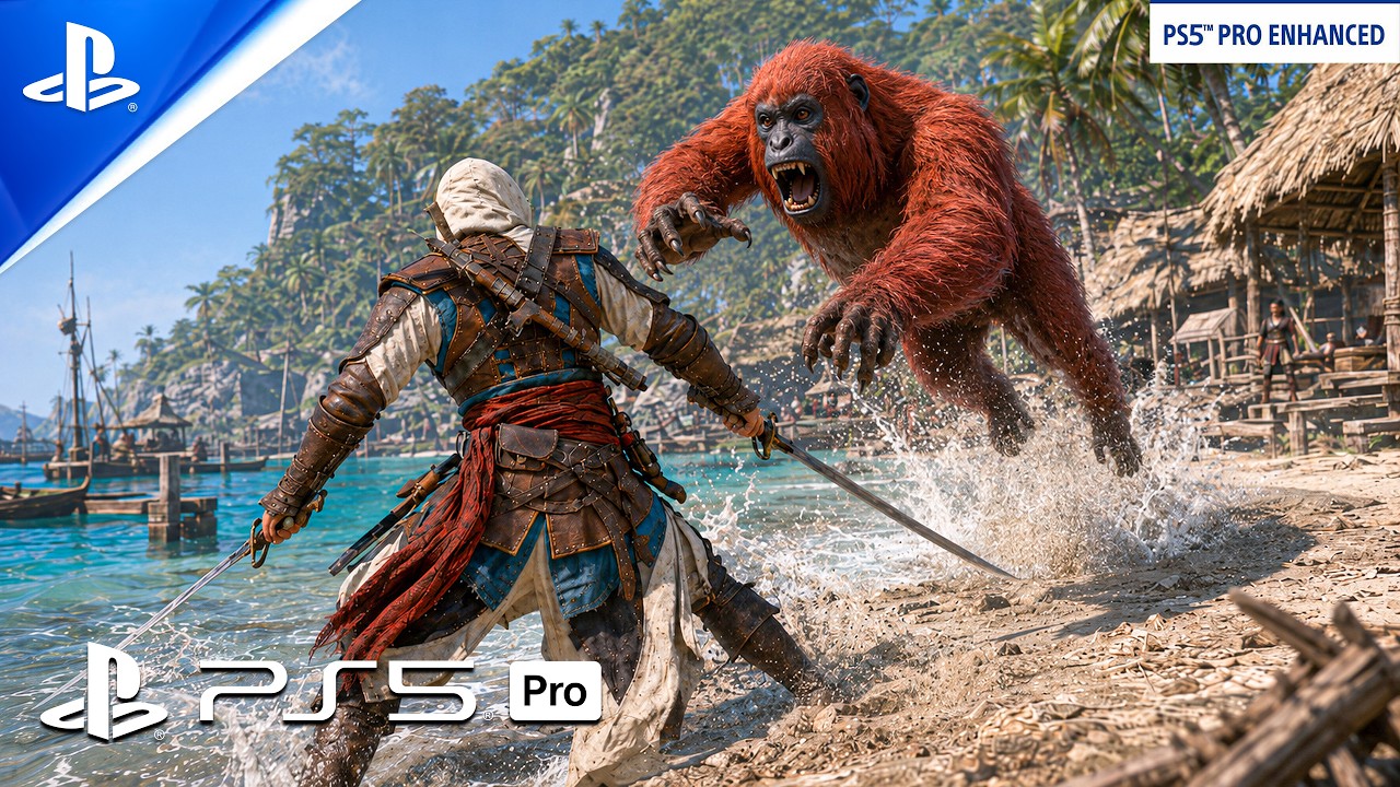 Assassin&rsquo;s Creed Black Flag Resynced: новый эксклюзивный геймплей | Новый пиратский OPEN WORLD ре...