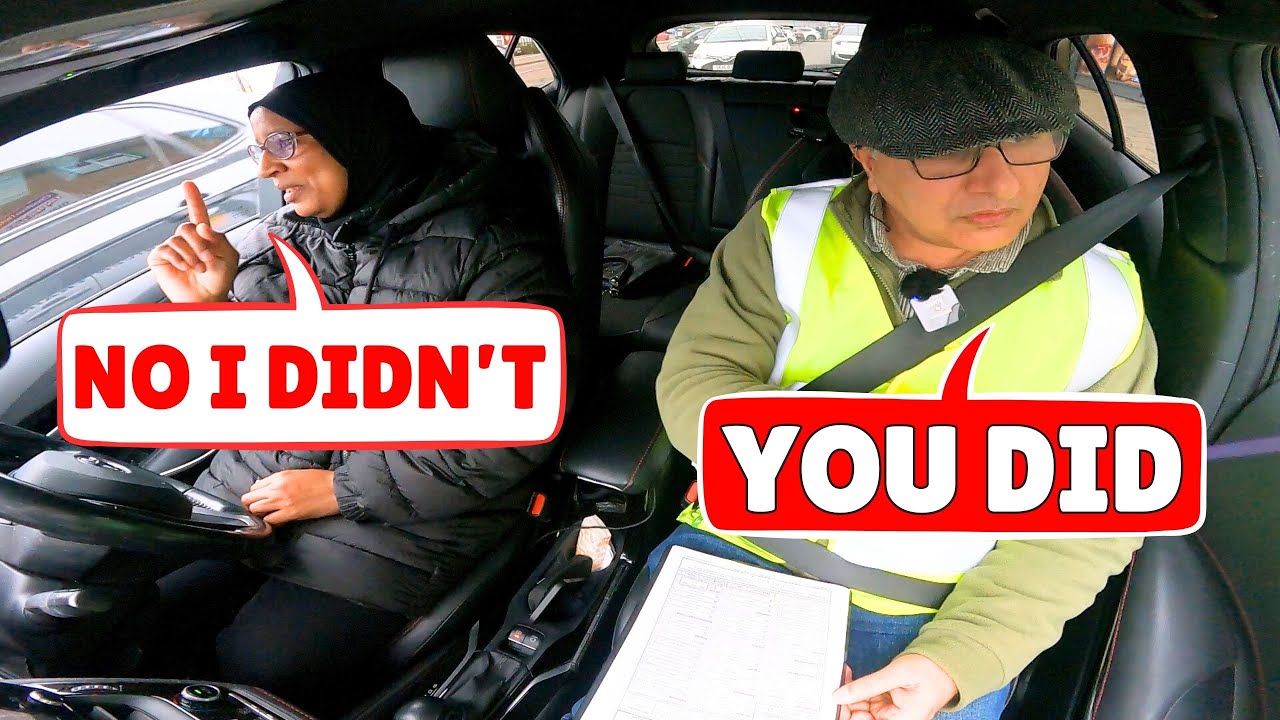 Failed Mock Uk Driving Test: automatic