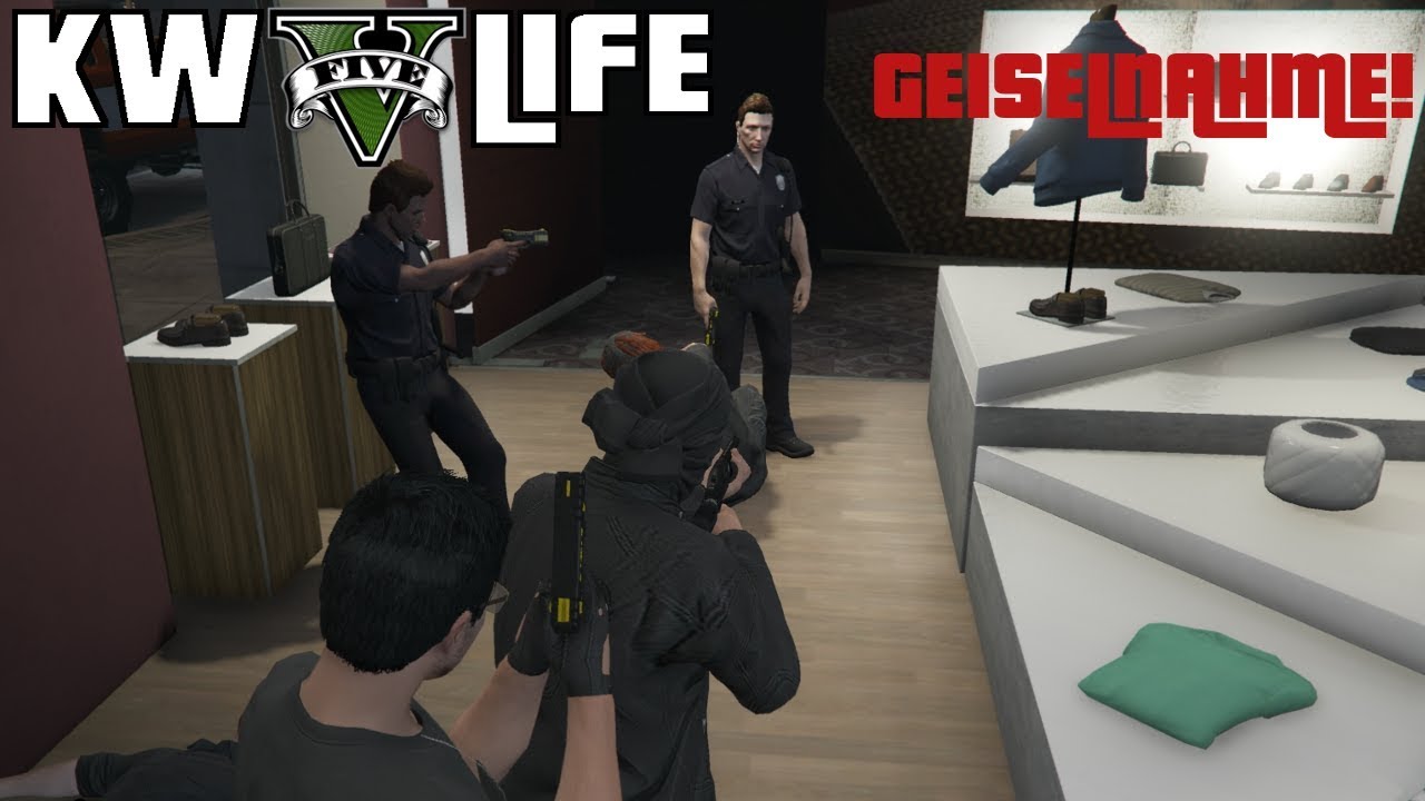 GEISELNAHME IM KLEIDUNGSGESCH&Auml;FT! ► KW5LIFE - GTA RP | #022