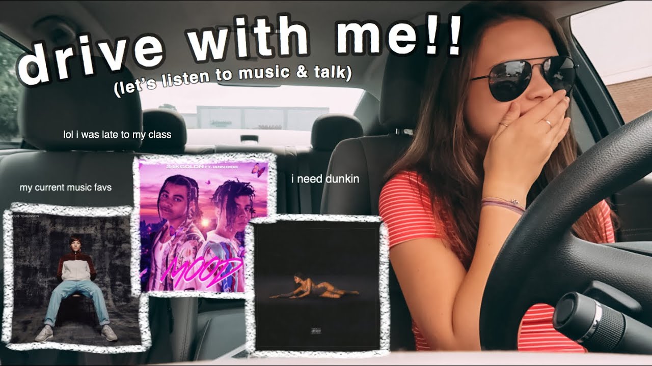 DRIVE WITH ME!! (let's listen to music & talk!!)