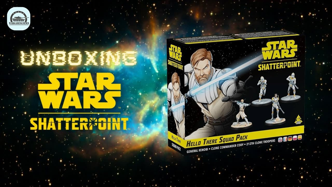 Unboxing Star Wars Shatterpoint Hello There! Squad Pack [Unboxing]