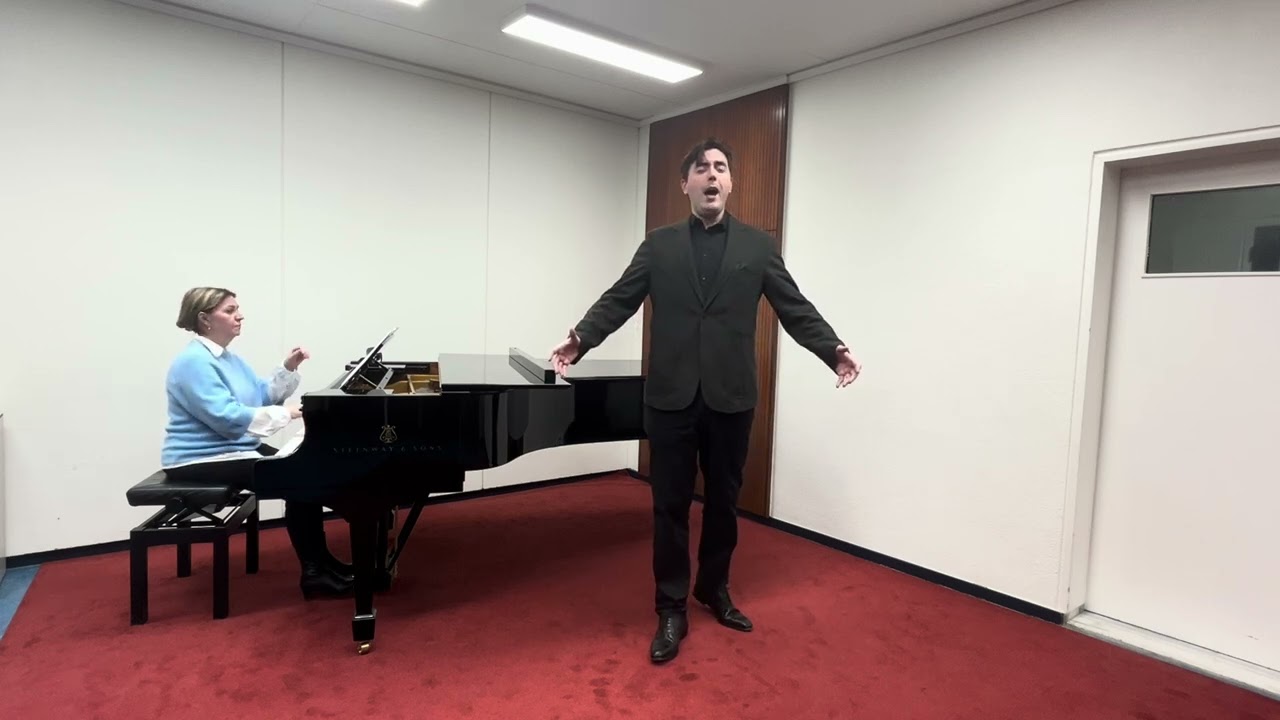 Dies Bildnis ist bezaubernd schön (Die Zauberflöte, W. A. Mozart) tenor Angel Arevalo Salas
