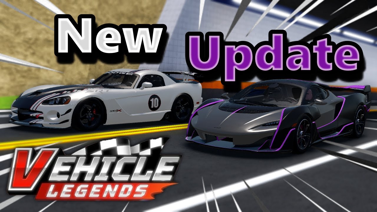New McLaren And Dodge In Roblox Vehicle Legends!