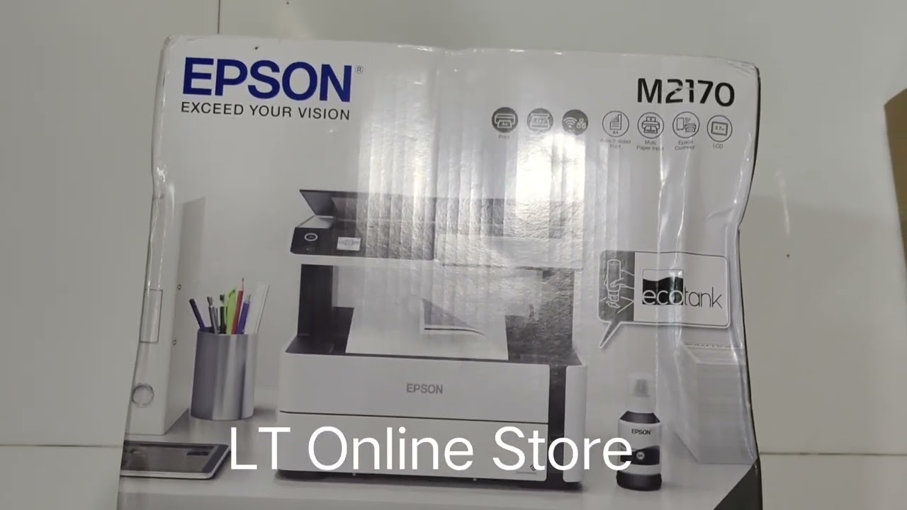 Epson M2170 Monochrome Ink Tank Printer #epson #printer