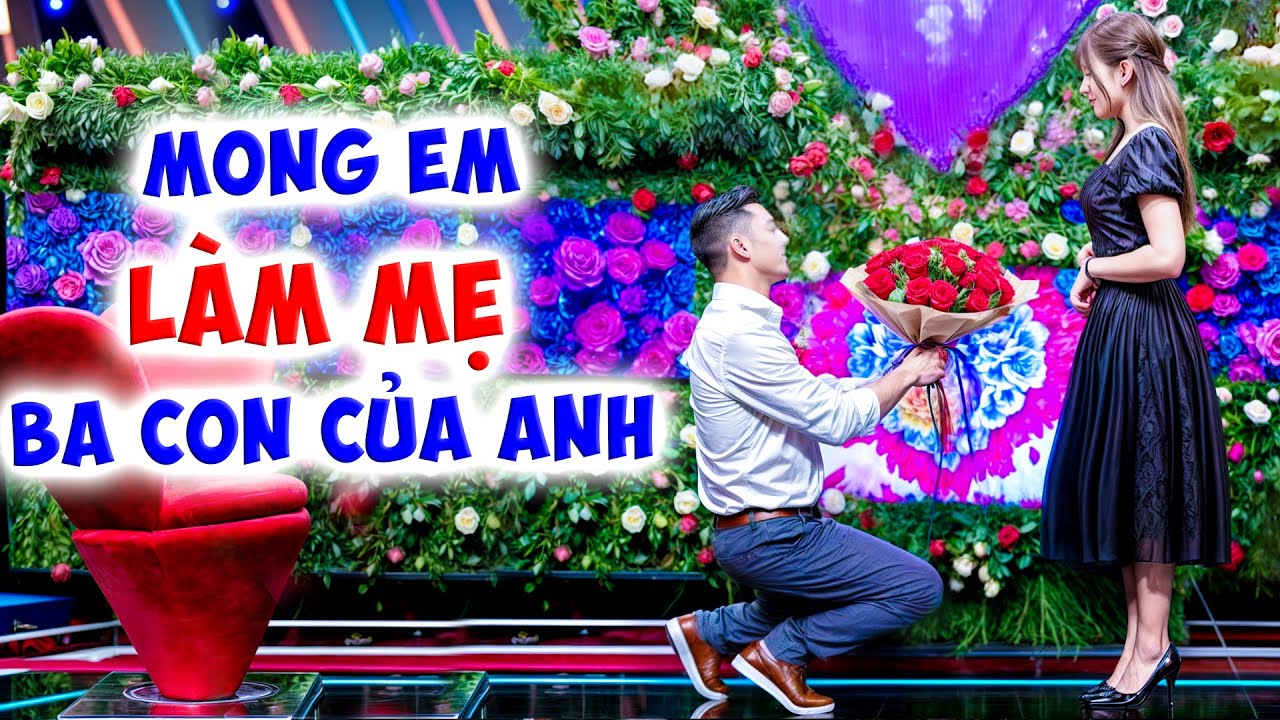 Vợ BỎ LẠI 3 CON chàng trai tìm mẹ cho con QUỲ XUỐNG xin bạn gái thấy THƯƠNG QUÁ - Hẹn Hò Quyền Linh