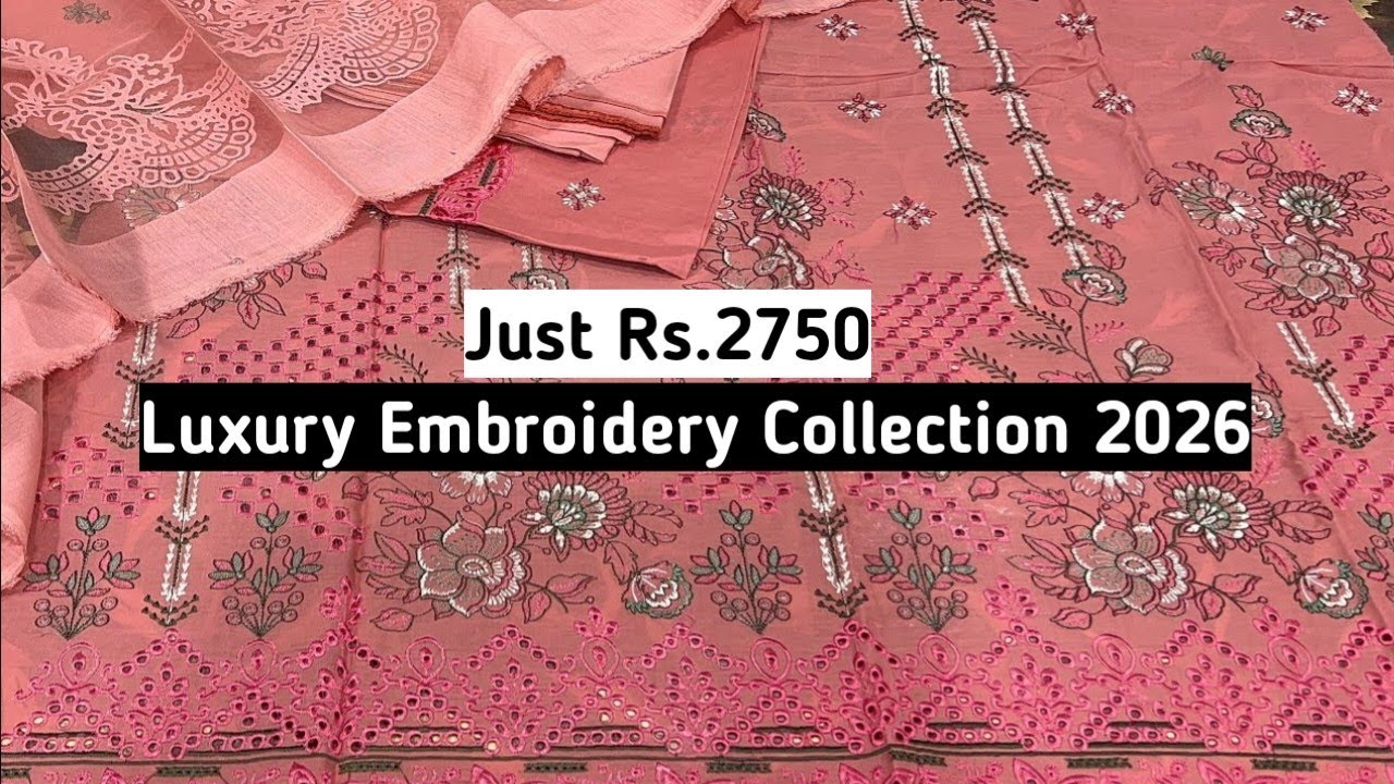 EID COLLECTION 2026 | LUXURY HEAVY EMBROIDERY | FANCY DUPATTA | SUMMER COLLECTION 2026 | PAKISTANI 