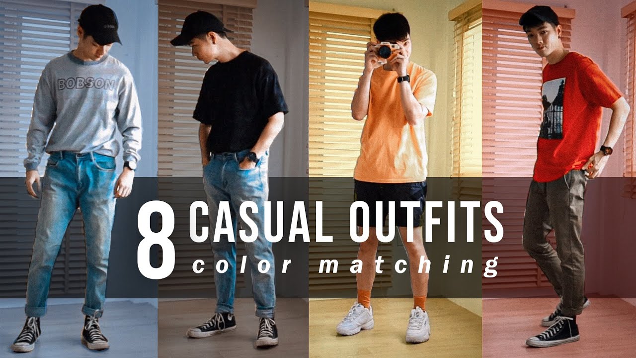 8 ไอเดียแต่งตัวด้วยเสื้อผ้า 3 คู่สี เรียบง่าย เท่ชัวร์! | Here's Jae x Swatch