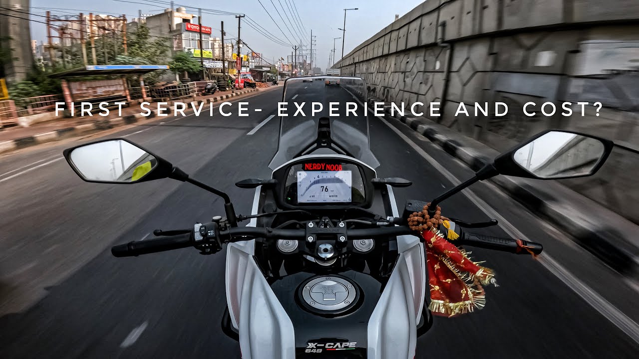 First Service👍 before Long Trip🚀 || Moto Morini  Xcape 650X
