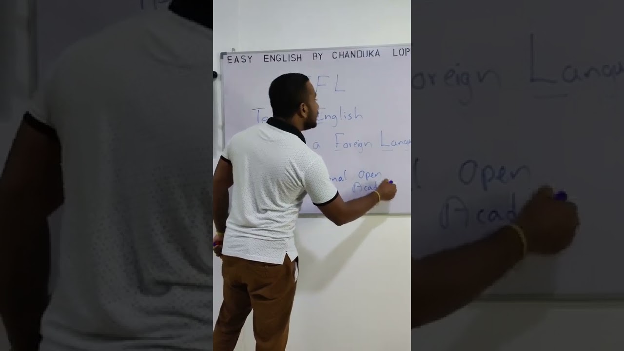 ඉංග්‍රීසි ගුරුවරයෙකු වන්නේ මෙහෙමයි..රැකියාවක් ඔබට. TEFL Exam preparation -  become a teacher
