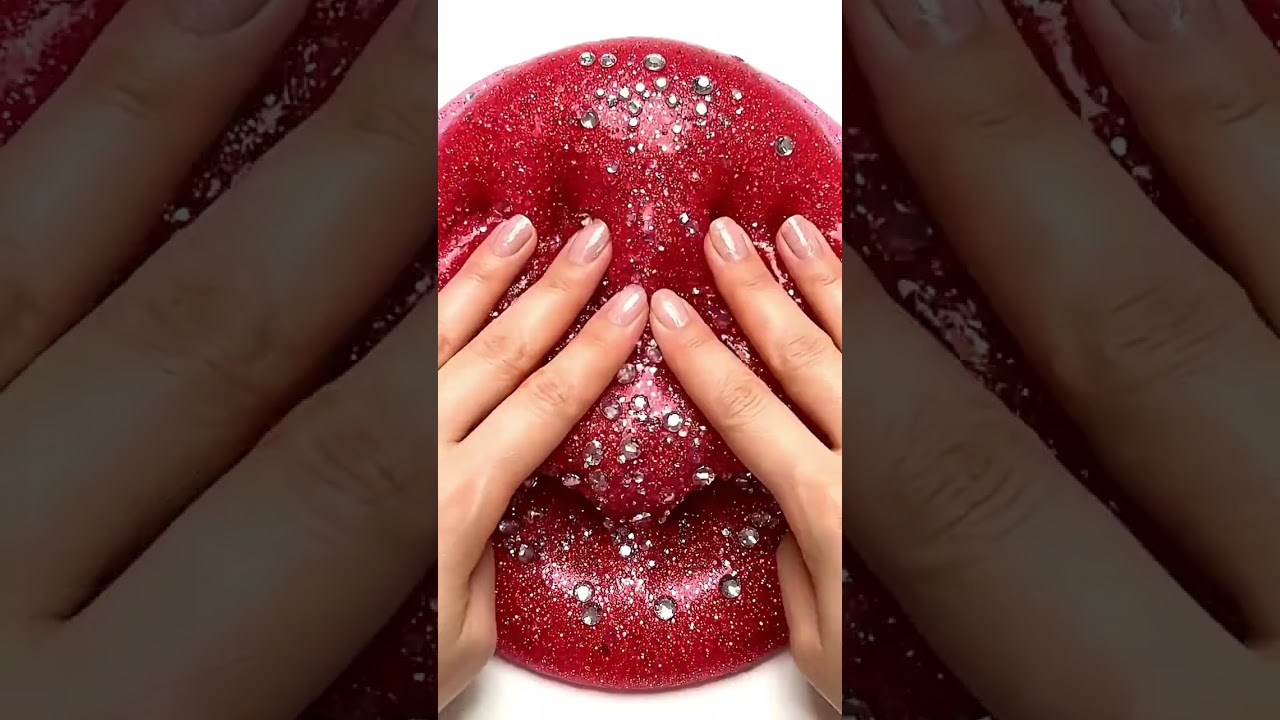 Diamond Slime ASMR Relaxing Video for Stress Relief