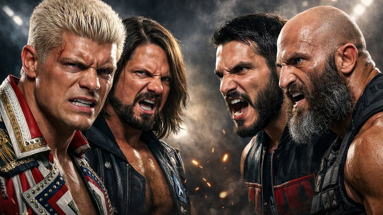 WWE 2K26 — Fatal 4-Way Match Gameplay 🔥 Total Destruction