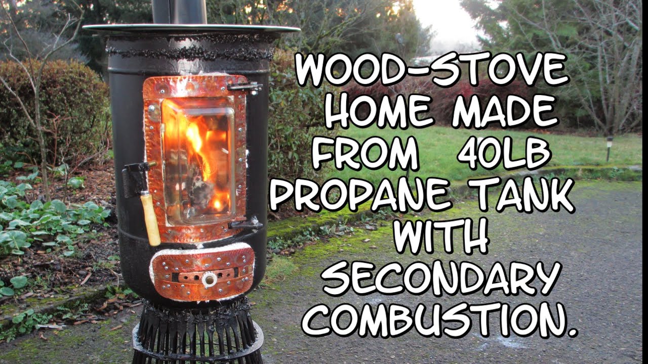 Sci-fi looking  Wood stove, with Secondary combustion.