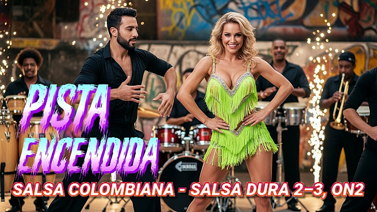 PISTA ENCENDIDA🔥1 HORA SALSA COLOMBIANA (SALSA DURA 2–3, ON2) | CALI SALSA RADIO