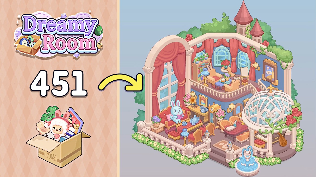 Dreamy Room Level 451 Ancient Count's Mansion | Complete Walkthrough & Solutions! 🎯