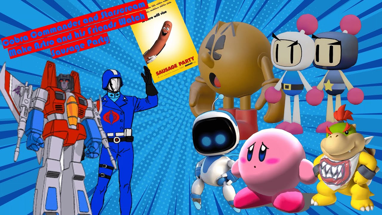 KCPA Movie: Cobra Commander and Starscream Make Astro and his Friends Watch Sausage Party