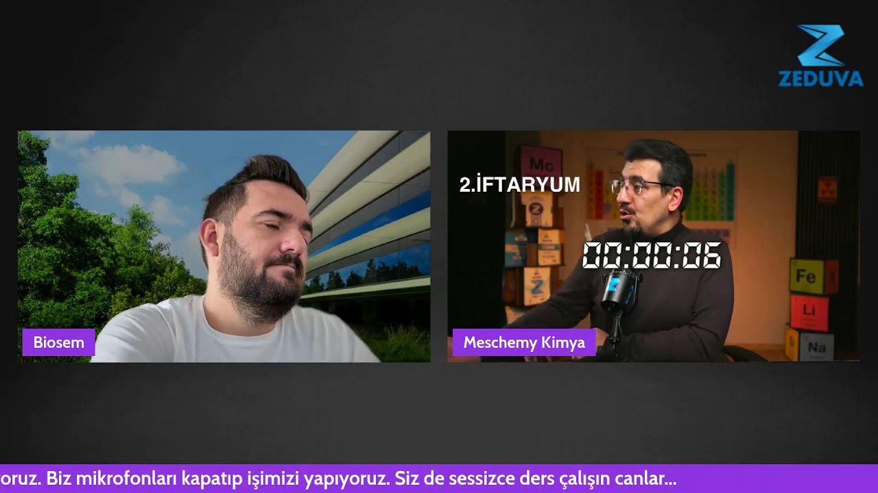 Sahurdan İftara Beraber Ders Çalışıyoruz. Ramodoro ❤️ | ZEDUVA SINIFI Sanal Kütüphane