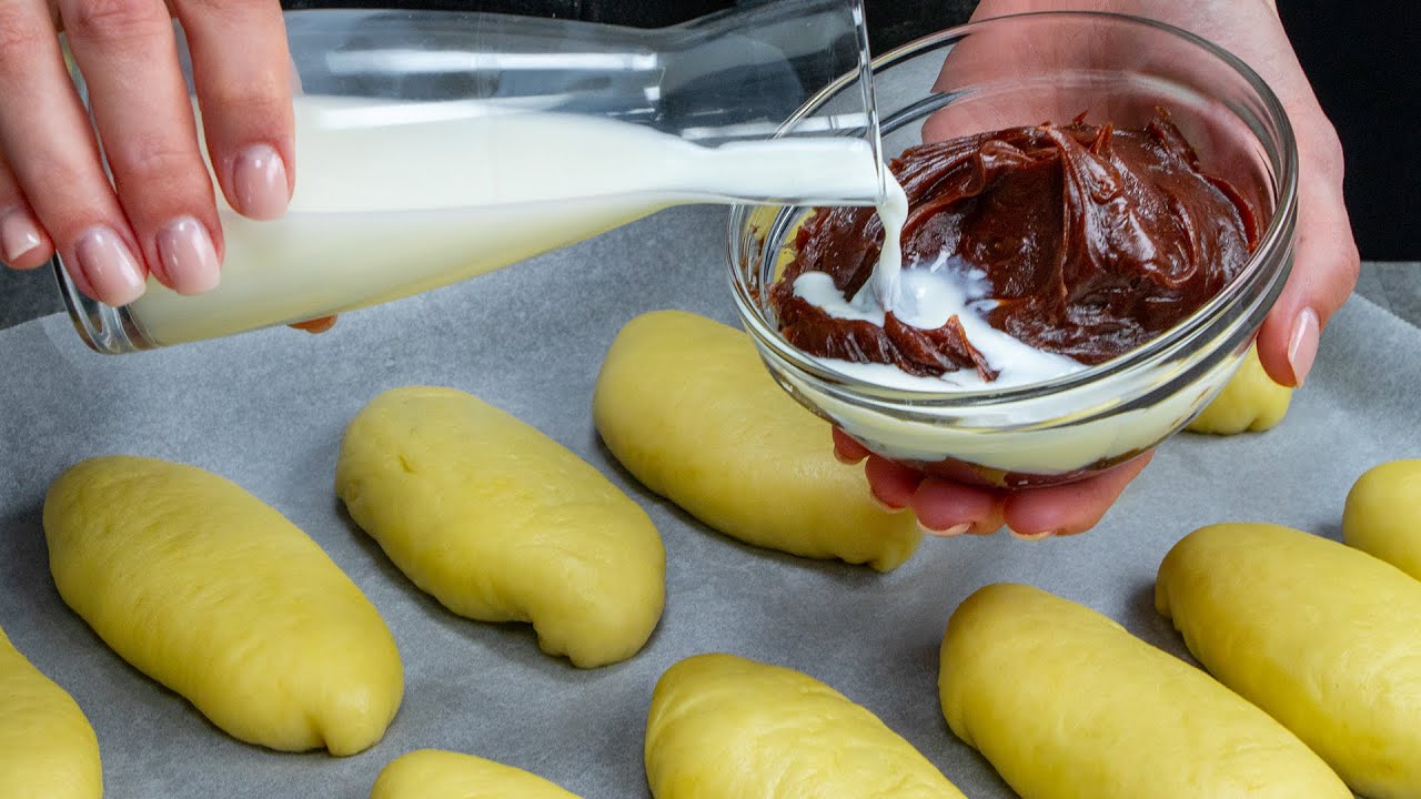 Come coccolare a pieno la tua famiglia? Con una teglia di brioche alla nutella. | Saporito.TV