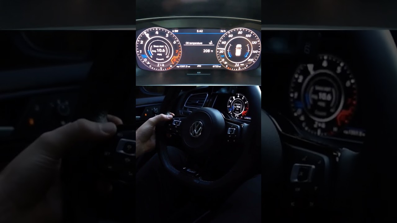 Rolling Anti-lag 2019 VW Golf R #bdt #GolfR