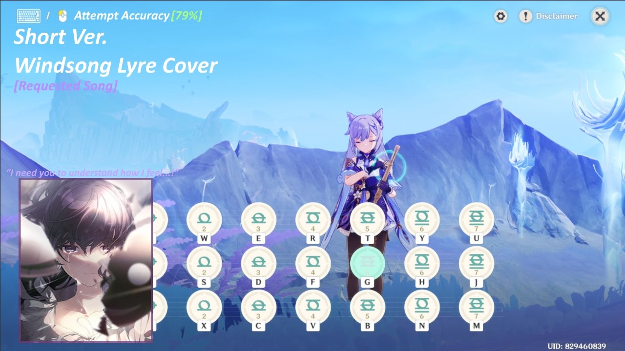 Genshin Windsong Lyre - Engeki (Project Sekai) + Notes