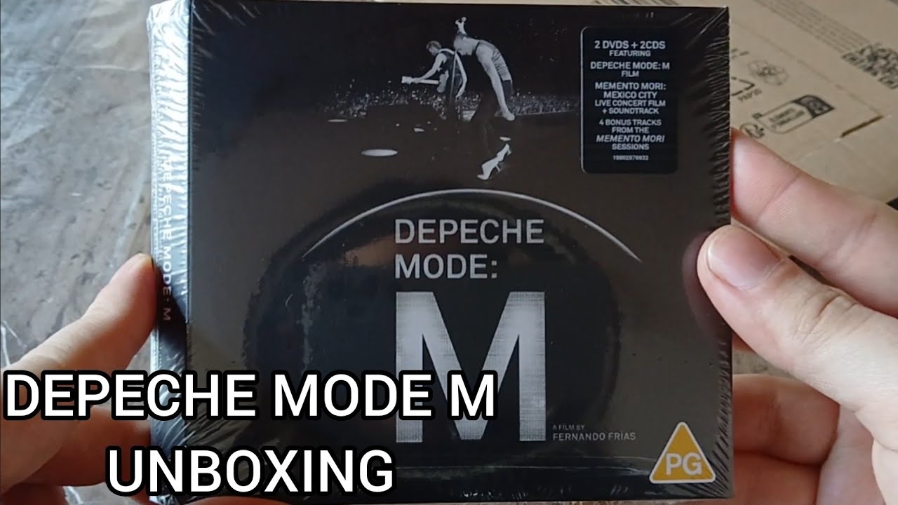 Depeche Mode - M Mexico City Unboxing (DVD/CD SET)