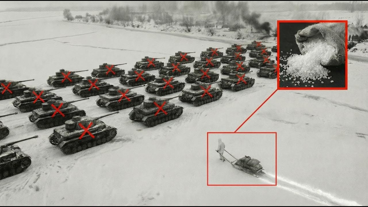 КАЗАХ ОСТАНОВИЛ 38 ТАНКОВ МЕШКОМ СОЛИ: Немцы писали 